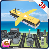 Flying School Bus Simulator আইকন