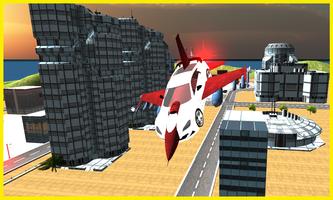 Flying Car Free Futuristic F16 capture d'écran 2