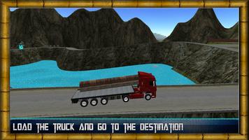 Cargo Truck Driver Mountain capture d'écran 3