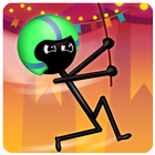 Stickman Jumper Rope Hero icône