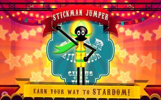 Stickman Jumper Rope Hero Plakat