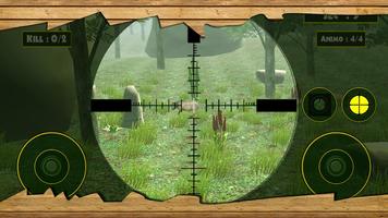 Deer Hunting Sniper Shooting imagem de tela 2
