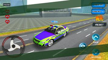 Police Car Cop Transport capture d'écran 2