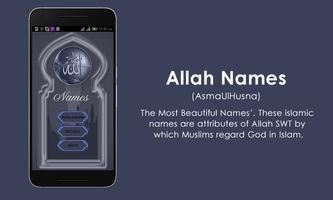 99 Name of Allah:Asma-Ul-Husna Affiche