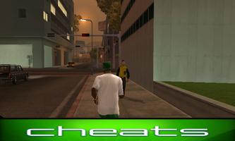 Cheat Codes GTA San Andreas اسکرین شاٹ 1