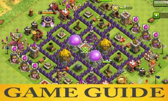 Game Guide for COC Affiche