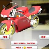 لعبة سباق الدراجات 3D icon