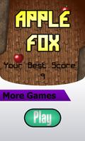 Apple Fox الملصق