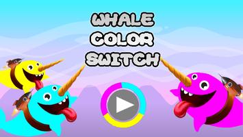 Whale Color Switch Affiche