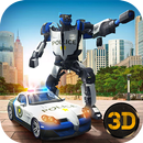 Police Robot Car Transform 3D APK