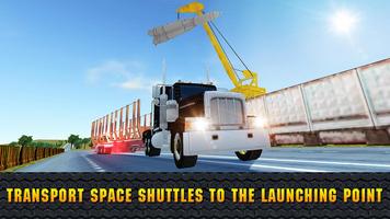 Space Shuttle Delivery Truck تصوير الشاشة 1