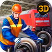 Railway Train Mechanic Garage APK