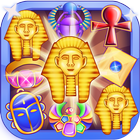 joyas del tesoro de pirámide icono