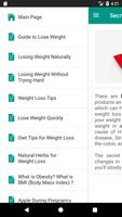 Secret Weight Loss Tips - Herbal Method Affiche