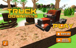 Truck Down Hills screenshot 1