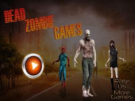 Tot Zombie Spiele Plakat