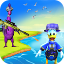 canard chasse poussins APK