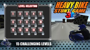 برنامه‌نما Heavy Bike Stunt 3d Game عکس از صفحه