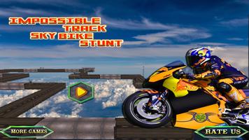 Impossible Track Sky Bike Stunt Affiche