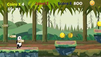 Panda Run – Free Running Panda Games Adventure capture d'écran 1