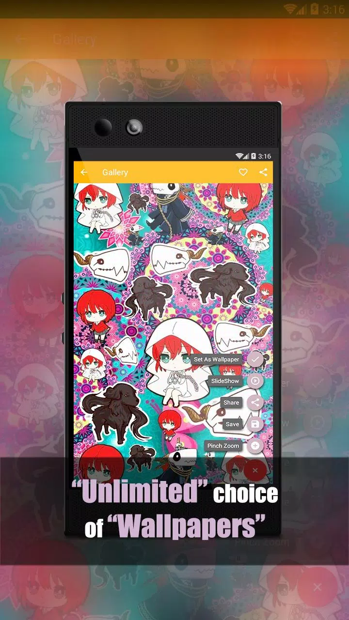 Download do APK de Mahoutsukai no Yome wallpaper para Android