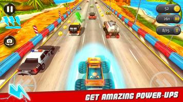 Traffic Highway Crazy Racing Affiche