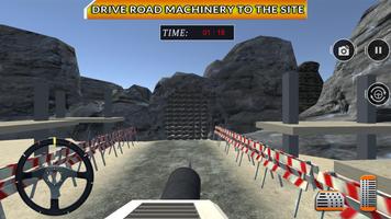 Simulateur de construction de tunnel: Mega Highway capture d'écran 2