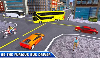 Heavy Coach Bus Simulation Game โปสเตอร์