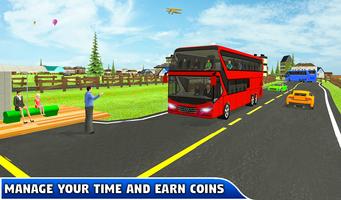 Heavy Coach Bus Simulation Game syot layar 2