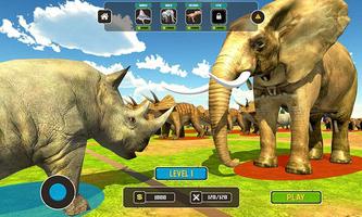 Wild Animals Kingdom Battle اسکرین شاٹ 2