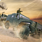 Offroad US Army Transport Game - Army Transporter icône