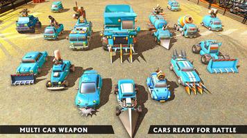 Futuristic Cars Battle Simulator - Car Crash Games Affiche