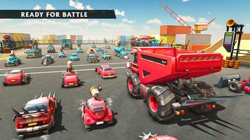 Futuristic Cars Battle Simulator - Car Crash Games capture d'écran 2