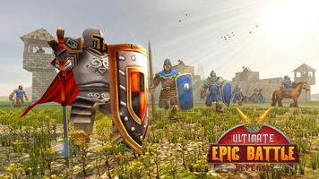 Ultimate Epic Battle - Castle Defense Strategy Affiche