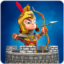 Tiny Romans Castle Defence - Bogenschießen Spiele APK