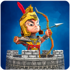 Tiny Romans Castle Defense - Archery Games icône
