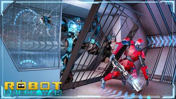 Future Robot Transform Prison War Game capture d'écran 2