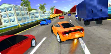 High Speed Traffic Car Driving Road Race Simulator