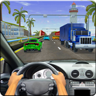 High Speed Traffic Car Driving Road Race Simulator icône