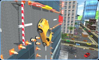 Vertical Car Parking Anti-Gravity Driving Sim 2020 syot layar 2