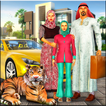 Virtual Family Arabic Girl Driving Adventure Sim