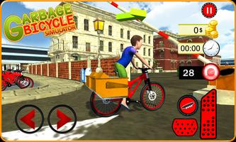 Garbage Bicycle Kids Rider 3D Cartaz