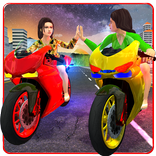 Girls Biker Gang 3D
