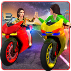 Girls Biker Gang 3D icon