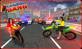 Girls Biker Gang 3D poster
