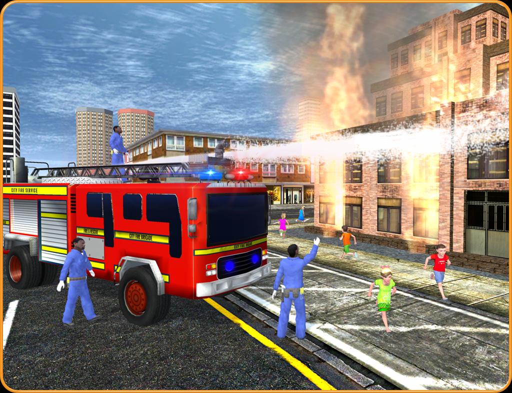 Симулятор пожарной машины. City Rescue пожарная машина. Fire Truck Simulator. Симулятор пожарных пожарных.