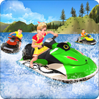 Kids Power Boat Racing : Impossible Tracks icône