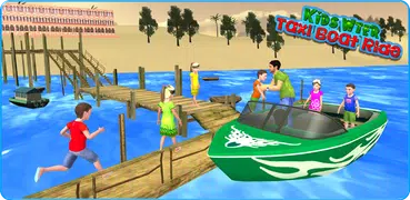 Kids Water Taxi Boat Ride Simulator : Stunts Arena