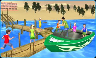 Kids Water Taxi Boat Ride imagem de tela 2