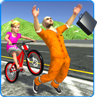 Kids Bicycle Rider Thief Chase أيقونة